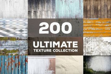200个终极背景纹理包 200 Ultimate Textures Package