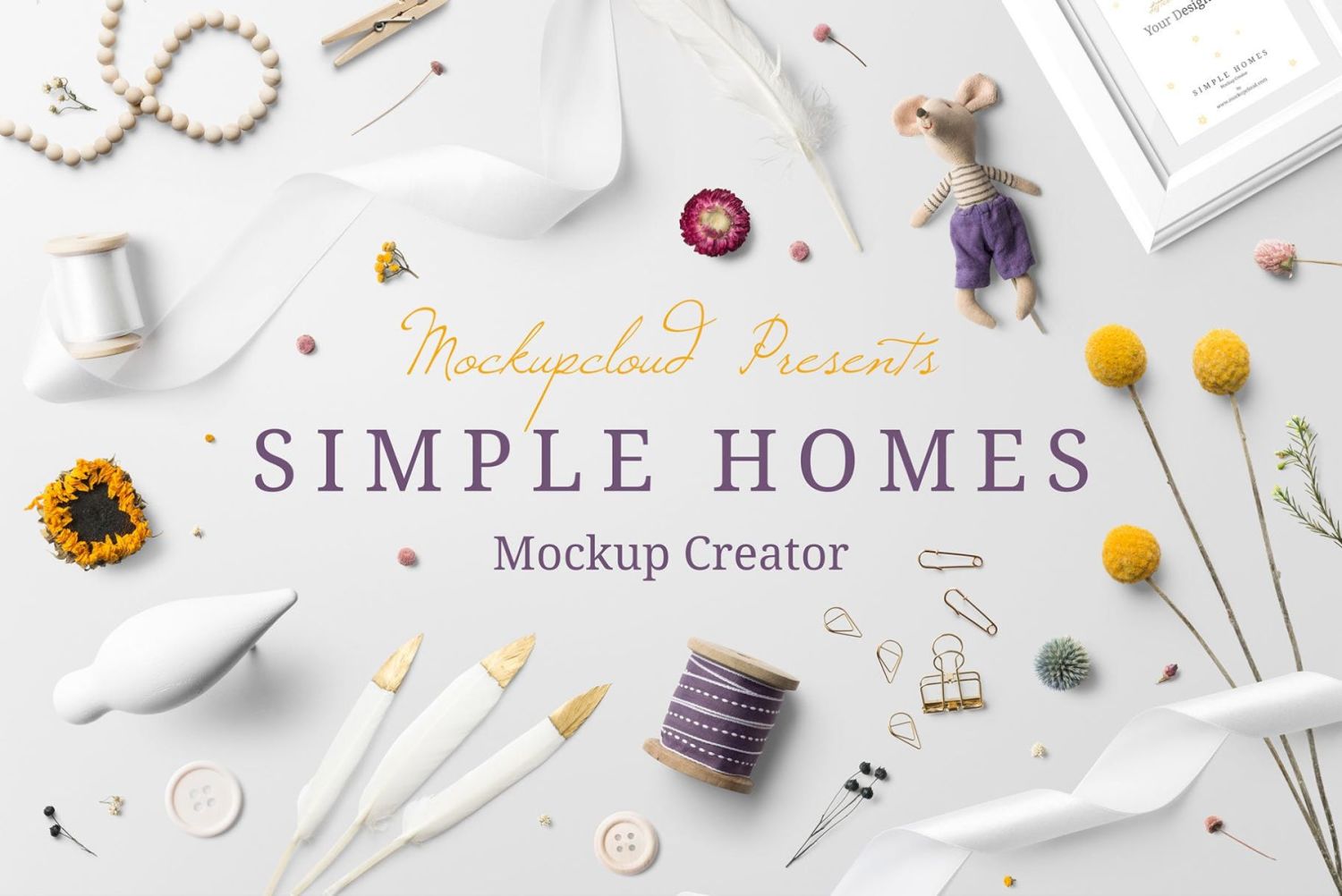 简单的房屋场景样机创建者 Simple Homes Mockup Creator插图