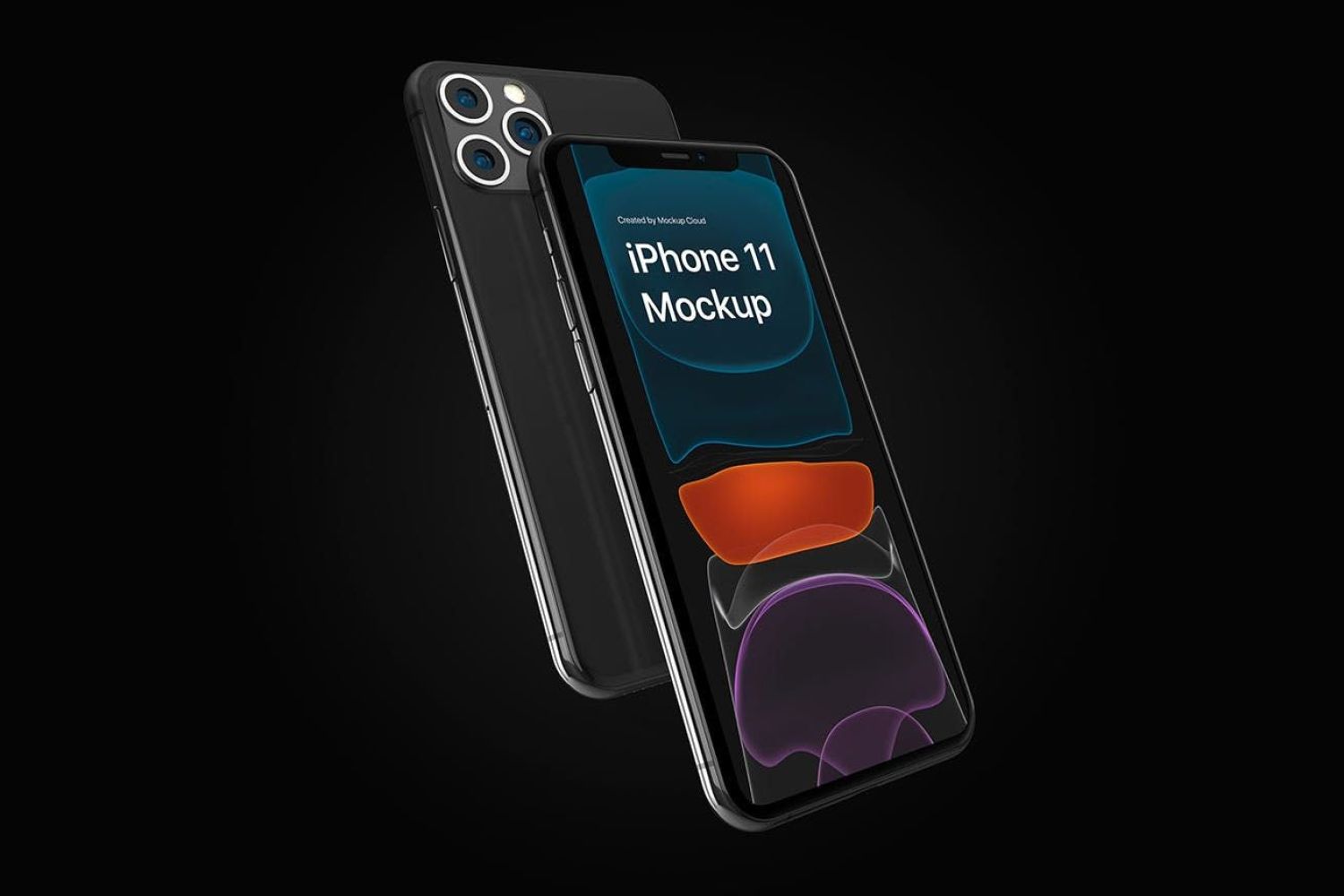 iPhone 11 Pro Max 样机套件 iPhone 11 Pro Max Mockups Kit插图1