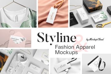 Styline – 时尚和服装样机 Styline – Fashion and Apparel Mockups