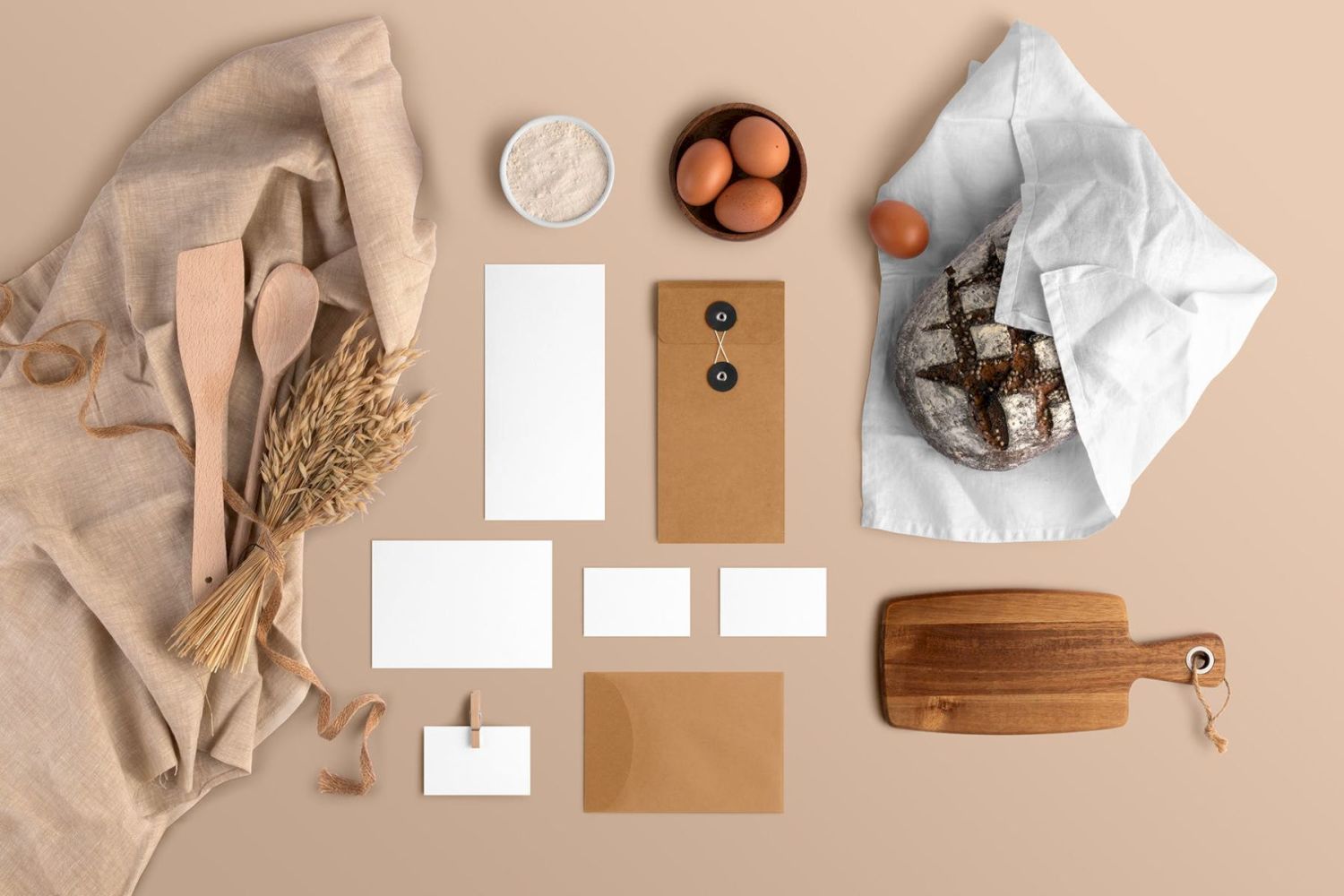 面包店品牌样机套件 Bakery Branding Mockup Kit插图9