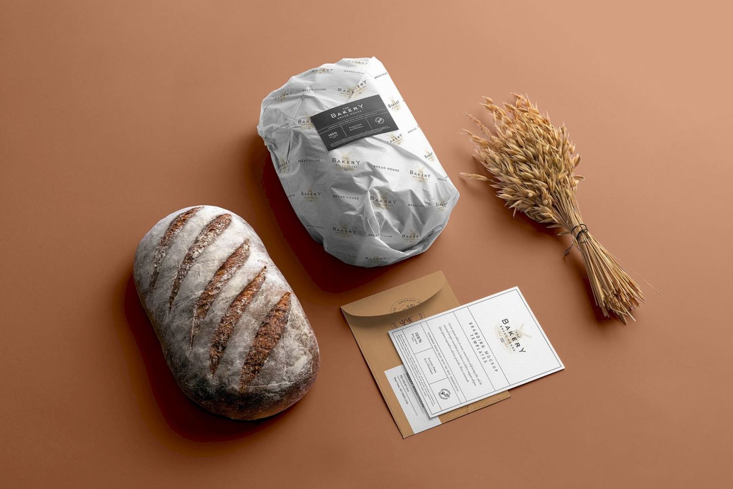 面包店品牌样机套件 Bakery Branding Mockup Kit插图17