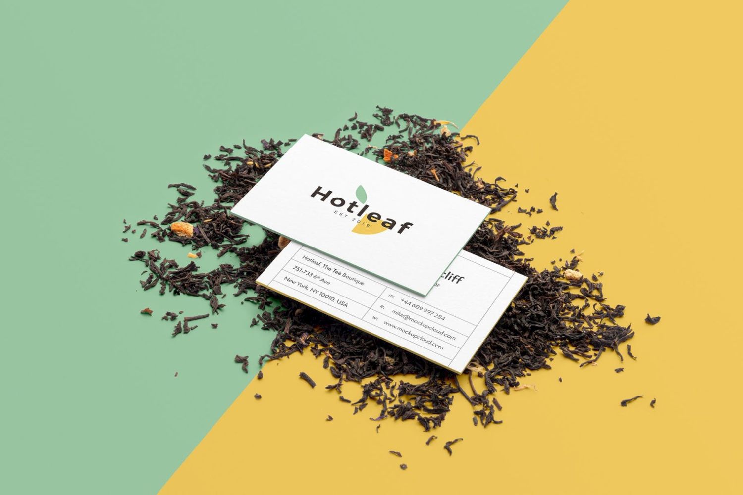 茶馆品牌样机套件 Hotleaf – Teahouse Branding Mockup Kit插图16