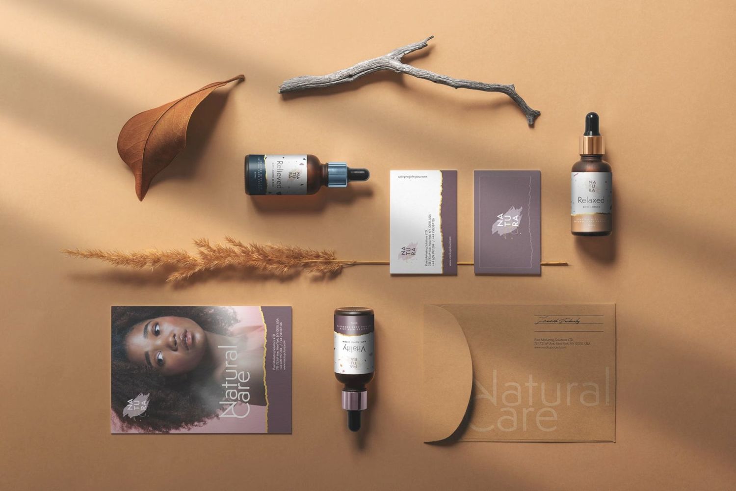 化妆品品牌样机 Natura – Cosmetics Branding Mockups插图13