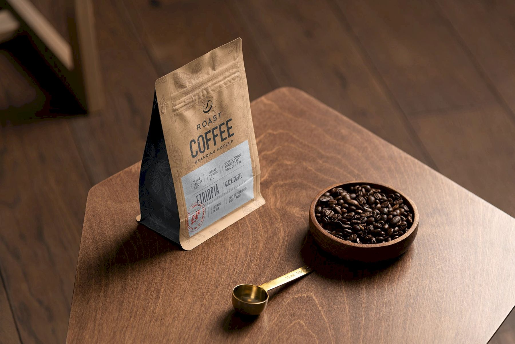 咖啡品牌样机 Roast – Coffee Branding Mockups插图6