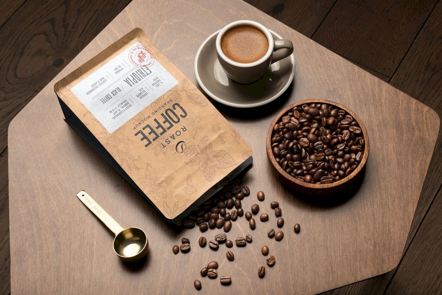咖啡品牌样机 Roast – Coffee Branding Mockups插图9