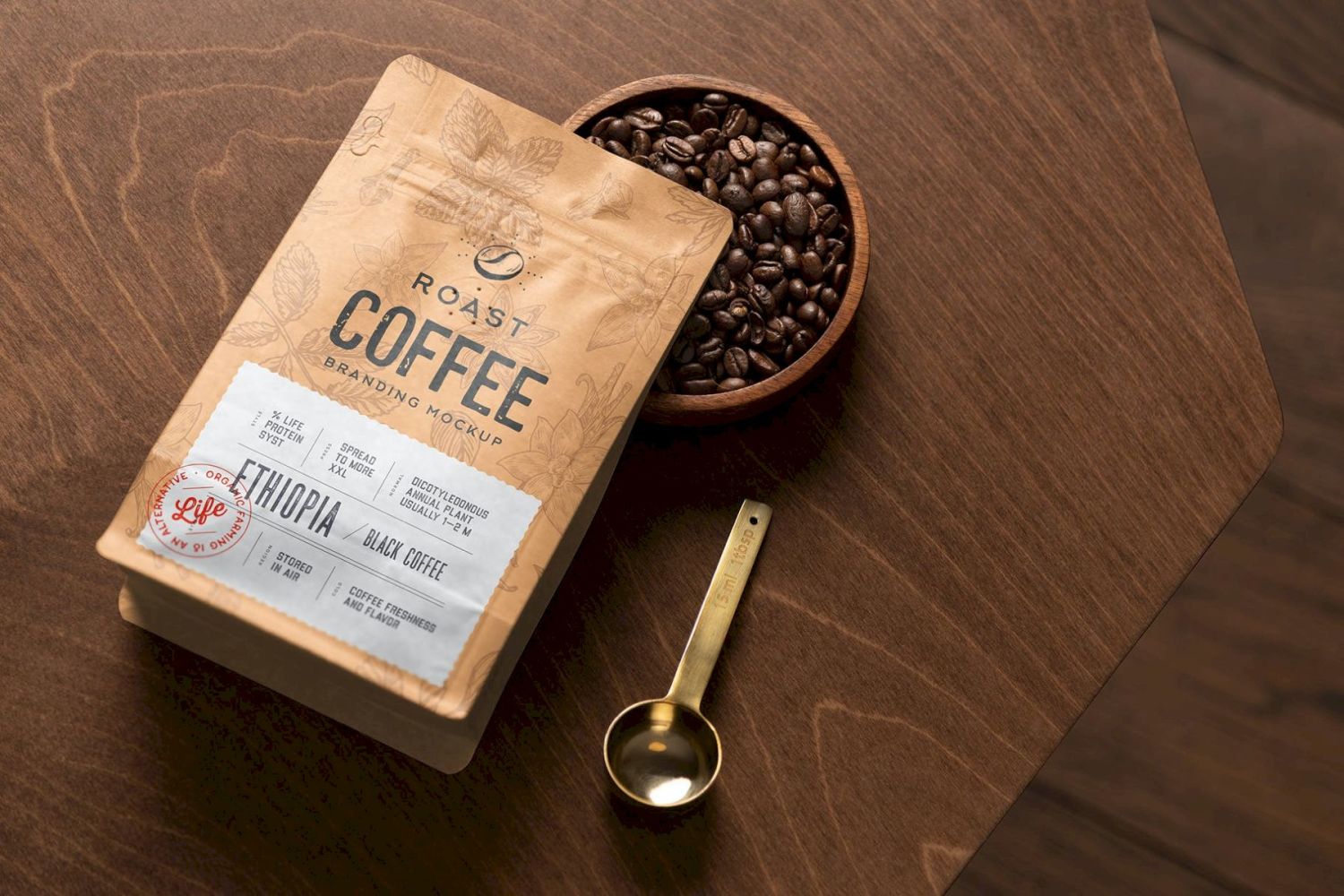 咖啡品牌样机 Roast – Coffee Branding Mockups插图13
