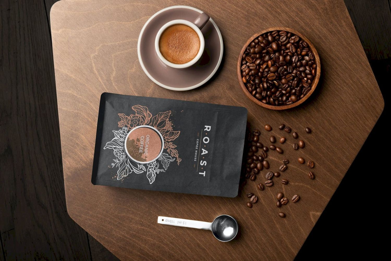 咖啡品牌样机 Roast – Coffee Branding Mockups插图22