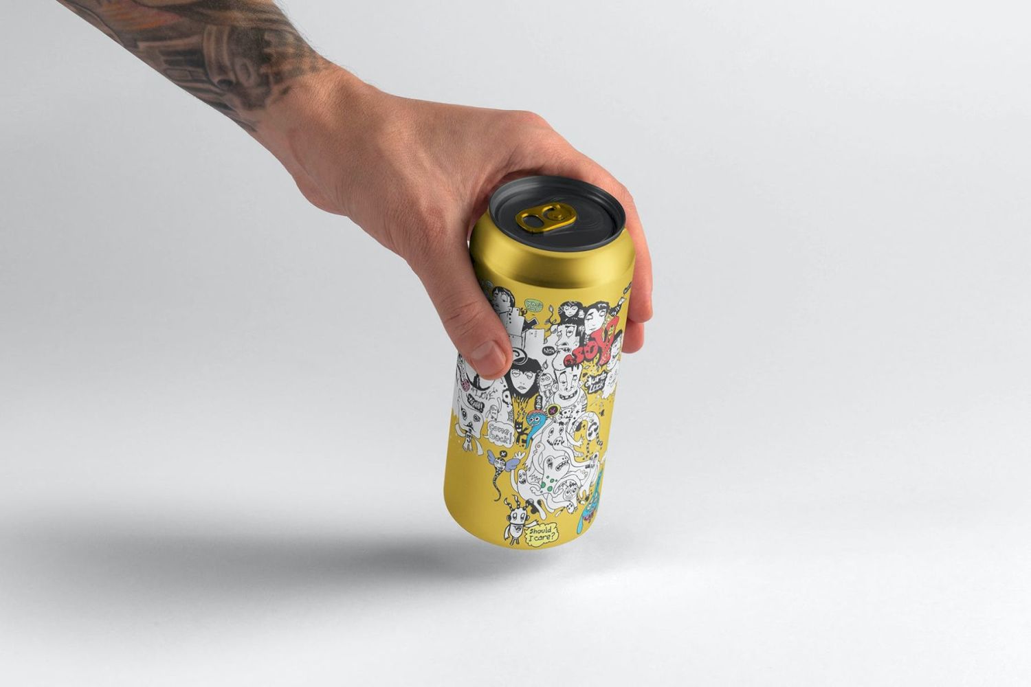 精酿啤酒包装样机 Craft Beer Packaging Mockups插图7