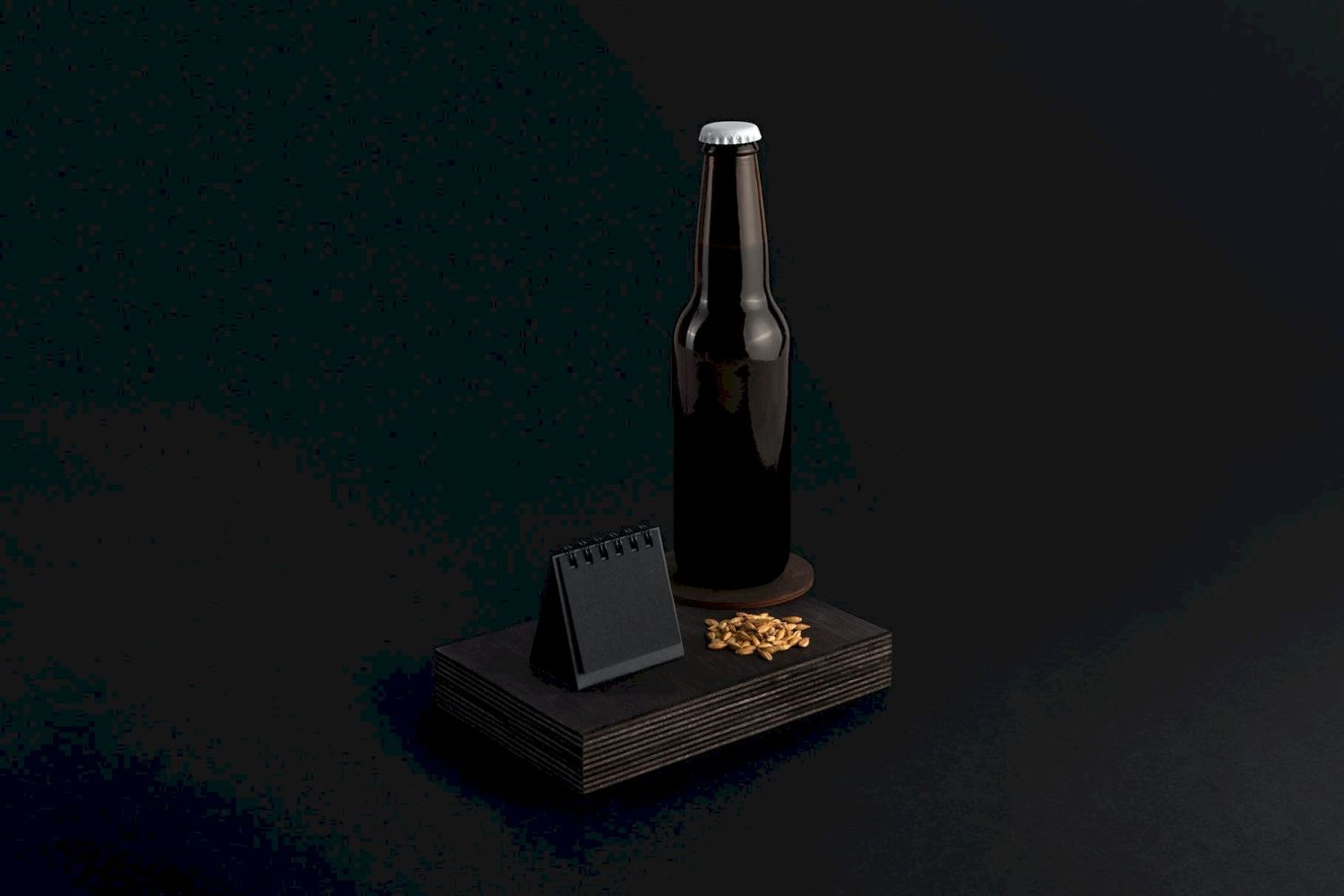 精酿啤酒包装样机 Craft Beer Packaging Mockups插图34