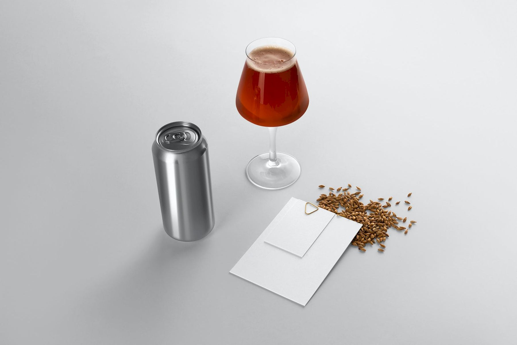 精酿啤酒包装样机 Craft Beer Packaging Mockups插图52