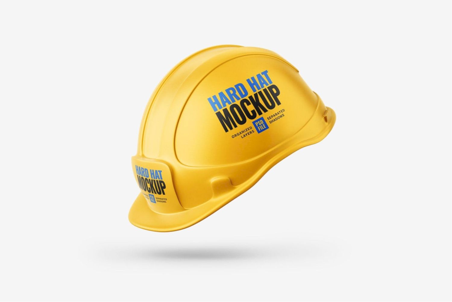 建筑安全帽样机集 Construction Hard Hat Mockup Set插图2