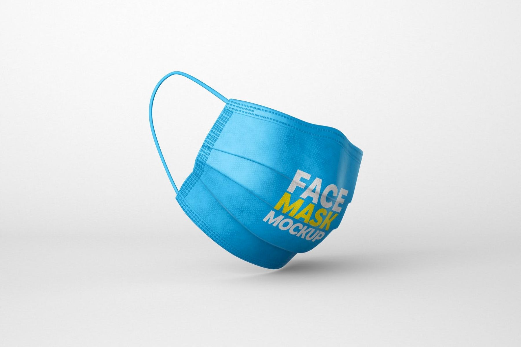 口罩样机套装 | 呼吸器 Face Mask Mockup Set | Respirator插图1