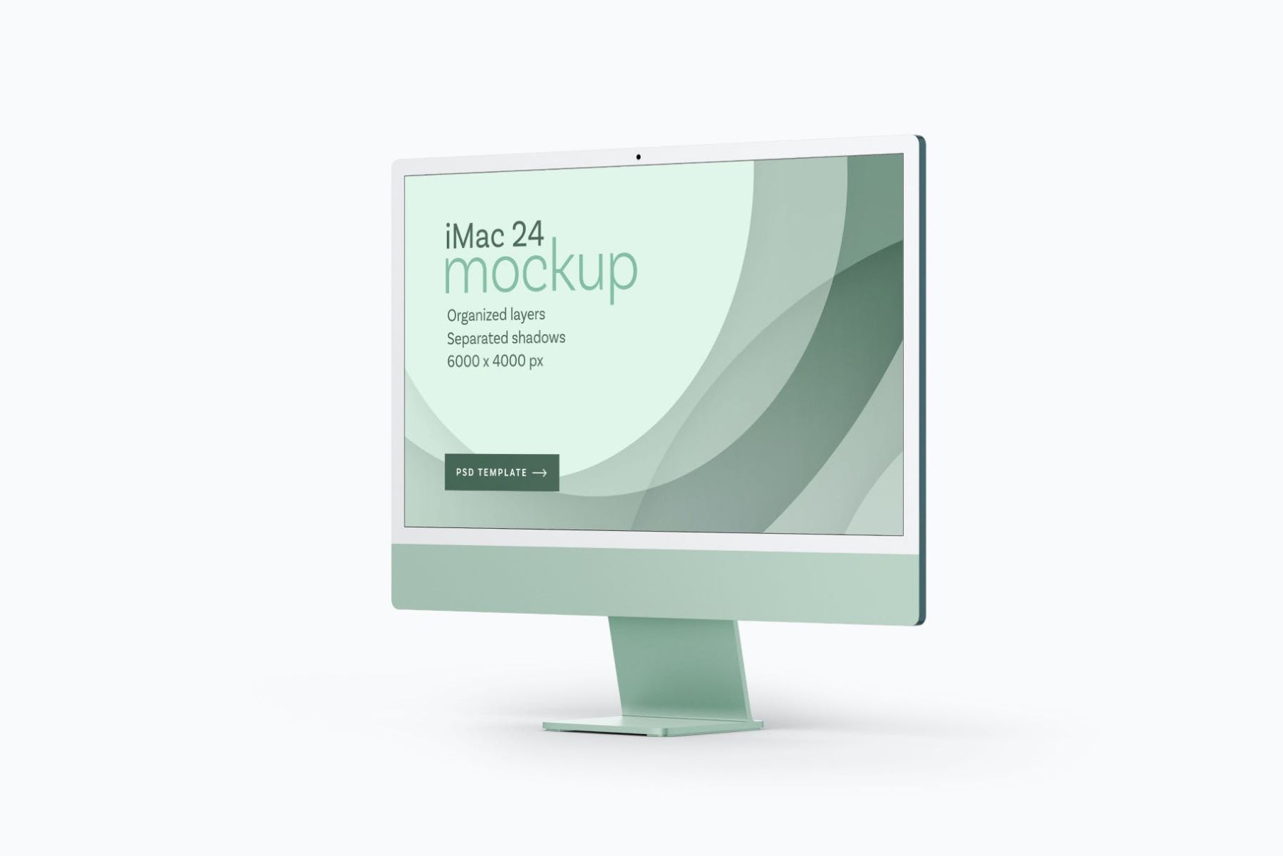 全新 iMac 24 英寸样机套装2021 The New iMac 24” Mockup Set 2021插图6