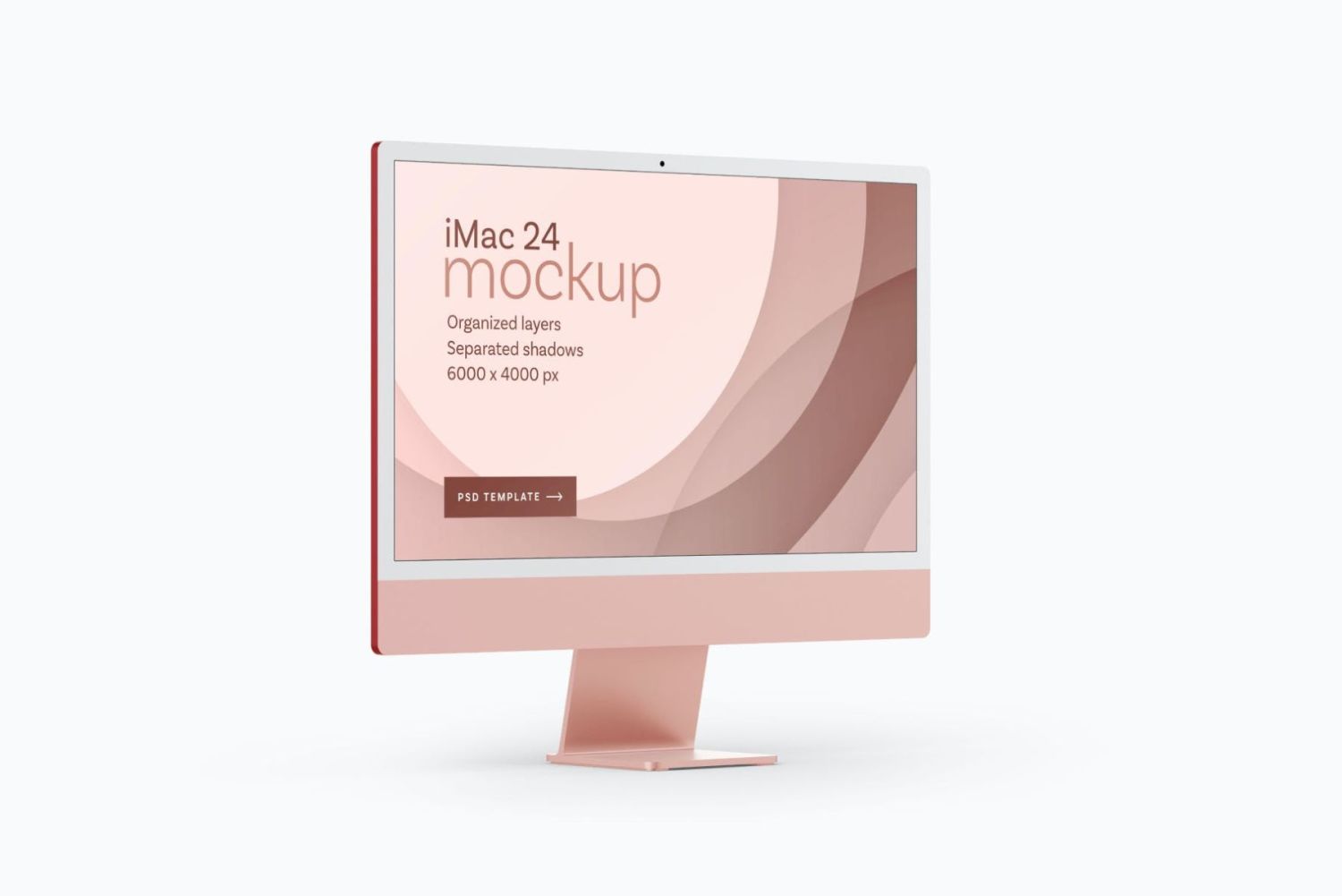 全新 iMac 24 英寸样机套装2021 The New iMac 24” Mockup Set 2021插图10