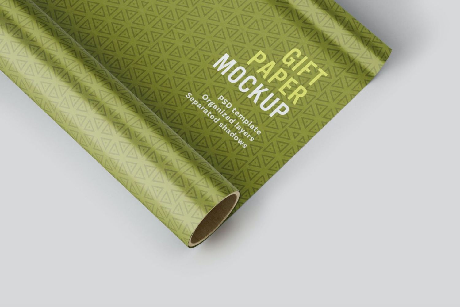 礼品包装纸样机套装 Gift Wrapping Paper Mockup Set插图2