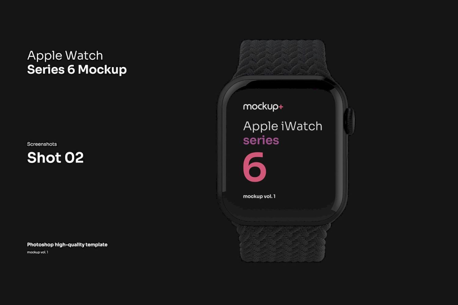 Apple Watch Series 6 样机 Apple Watch Series 6 Mockup插图2