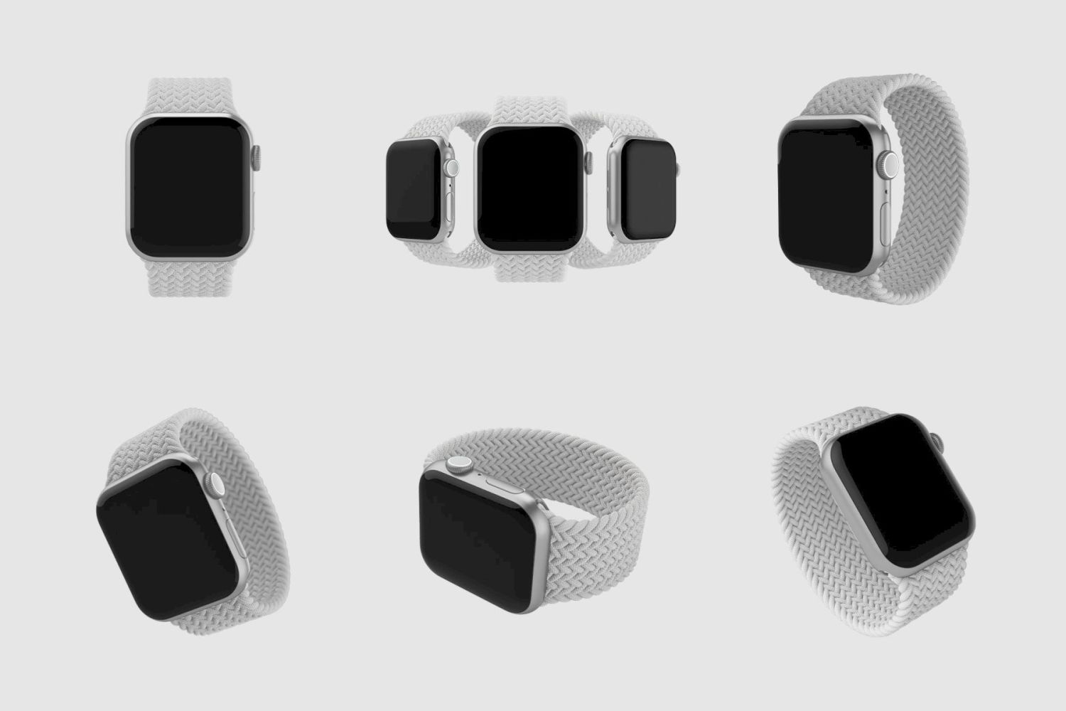 Apple Watch Series 6 样机 Apple Watch Series 6 Mockup插图6