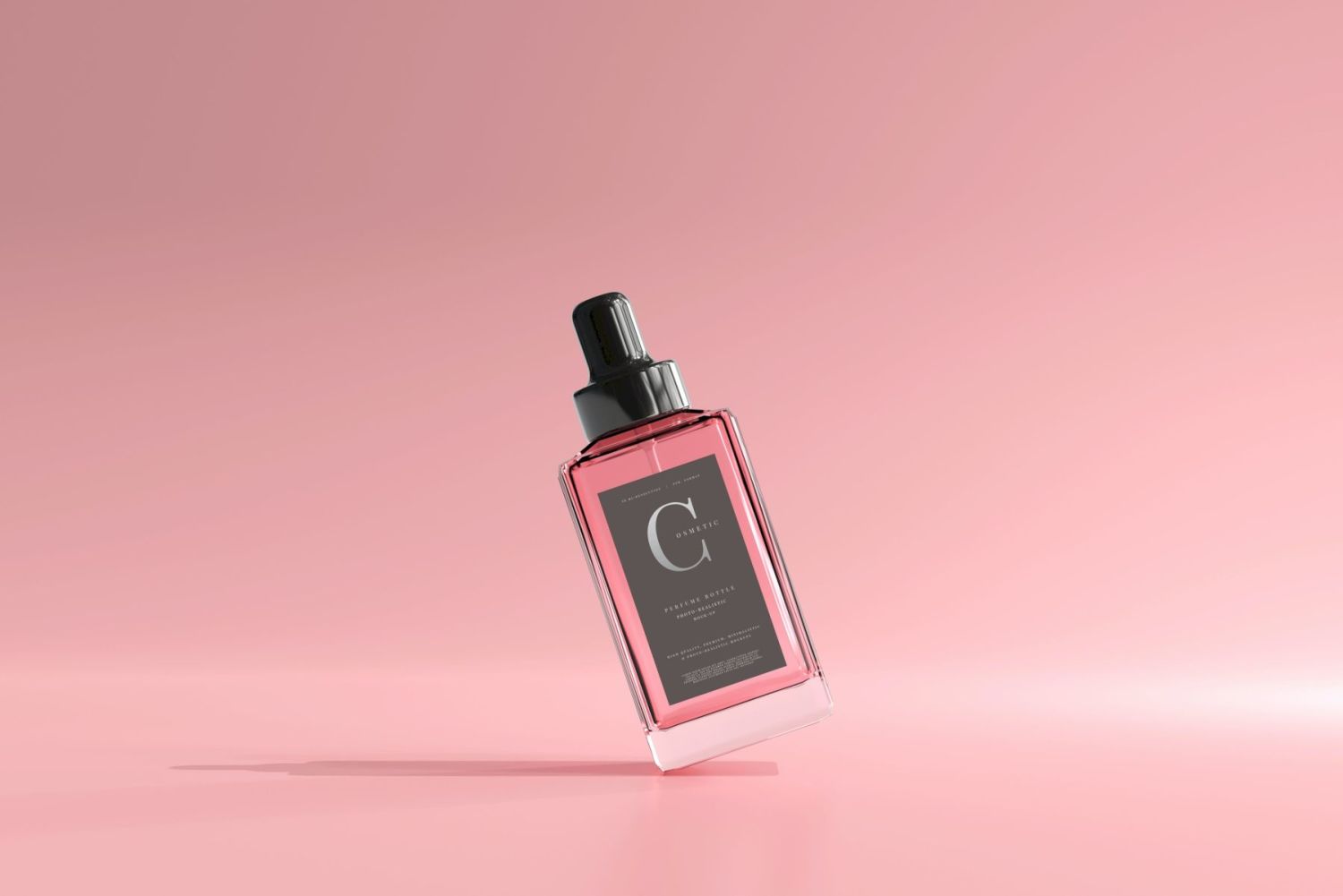 香水瓶样机 Perfume Bottle Mockup插图
