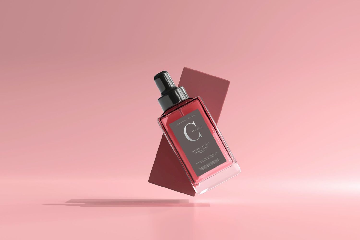 香水瓶样机 Perfume Bottle Mockup插图5