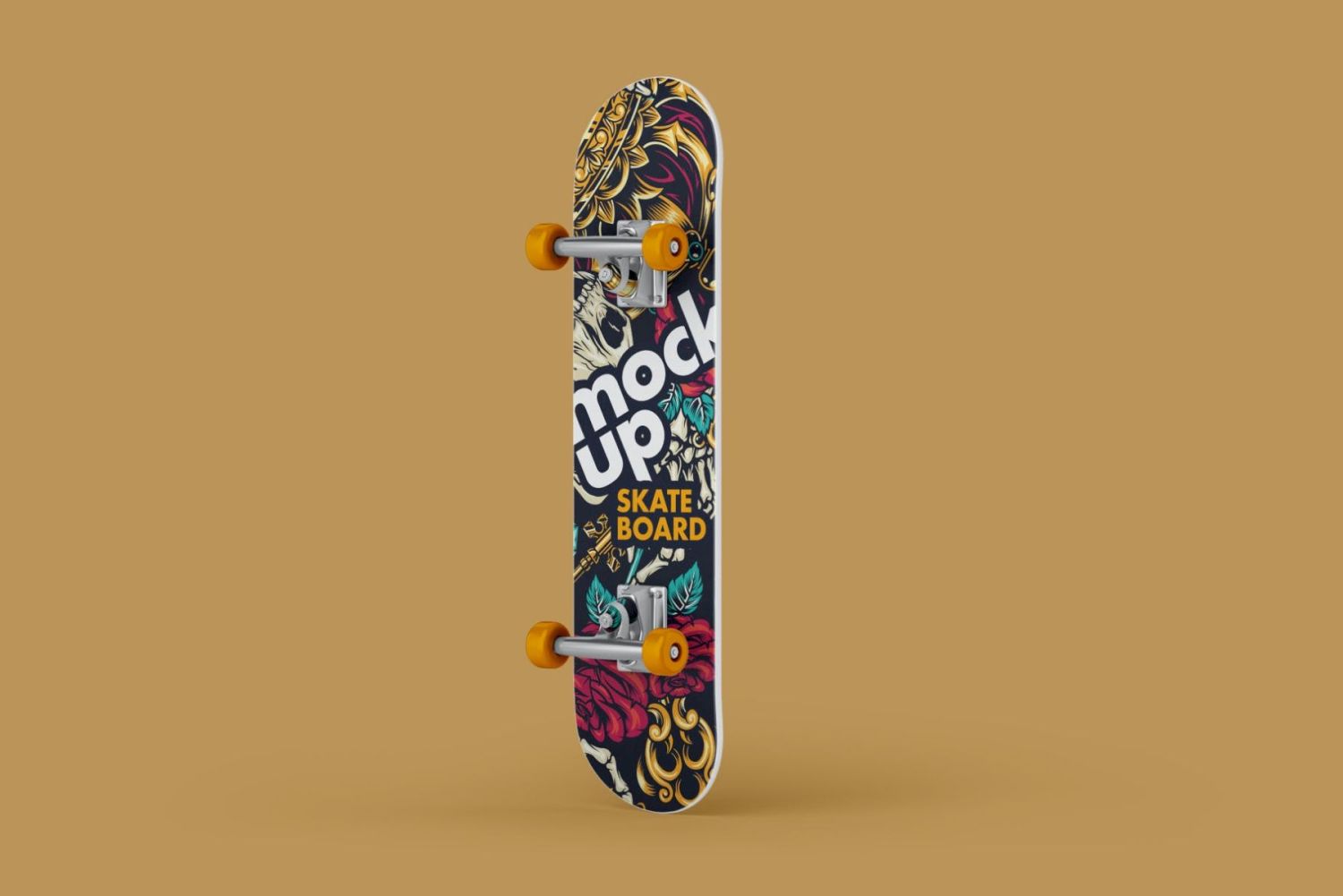 滑板样机套装 Skateboard Mockup Set插图8