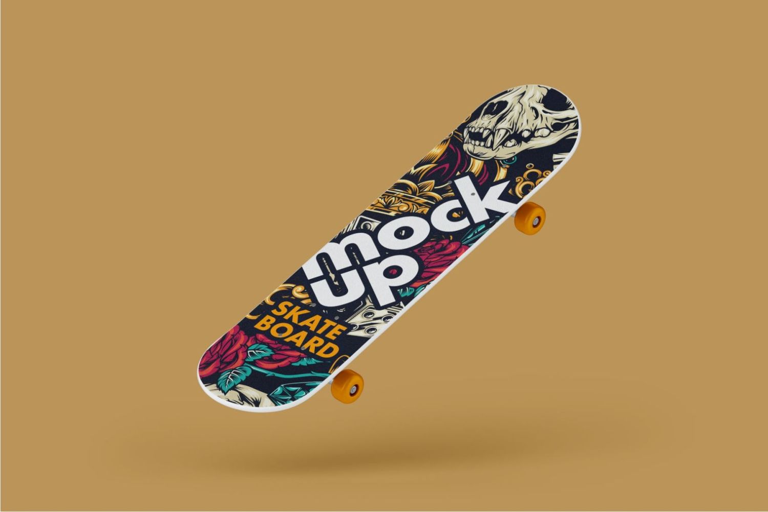 滑板样机套装 Skateboard Mockup Set插图11