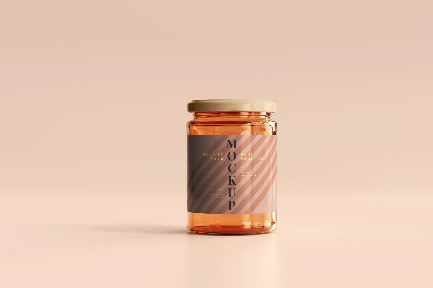 琥珀罐样机集合 Amber Jars Mockup Collection插图71