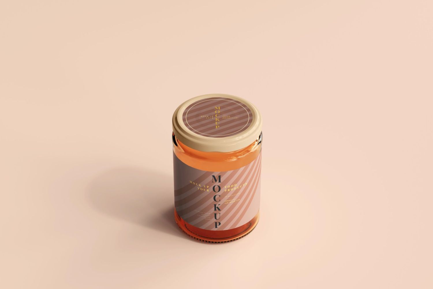 琥珀罐样机集合 Amber Jars Mockup Collection插图80