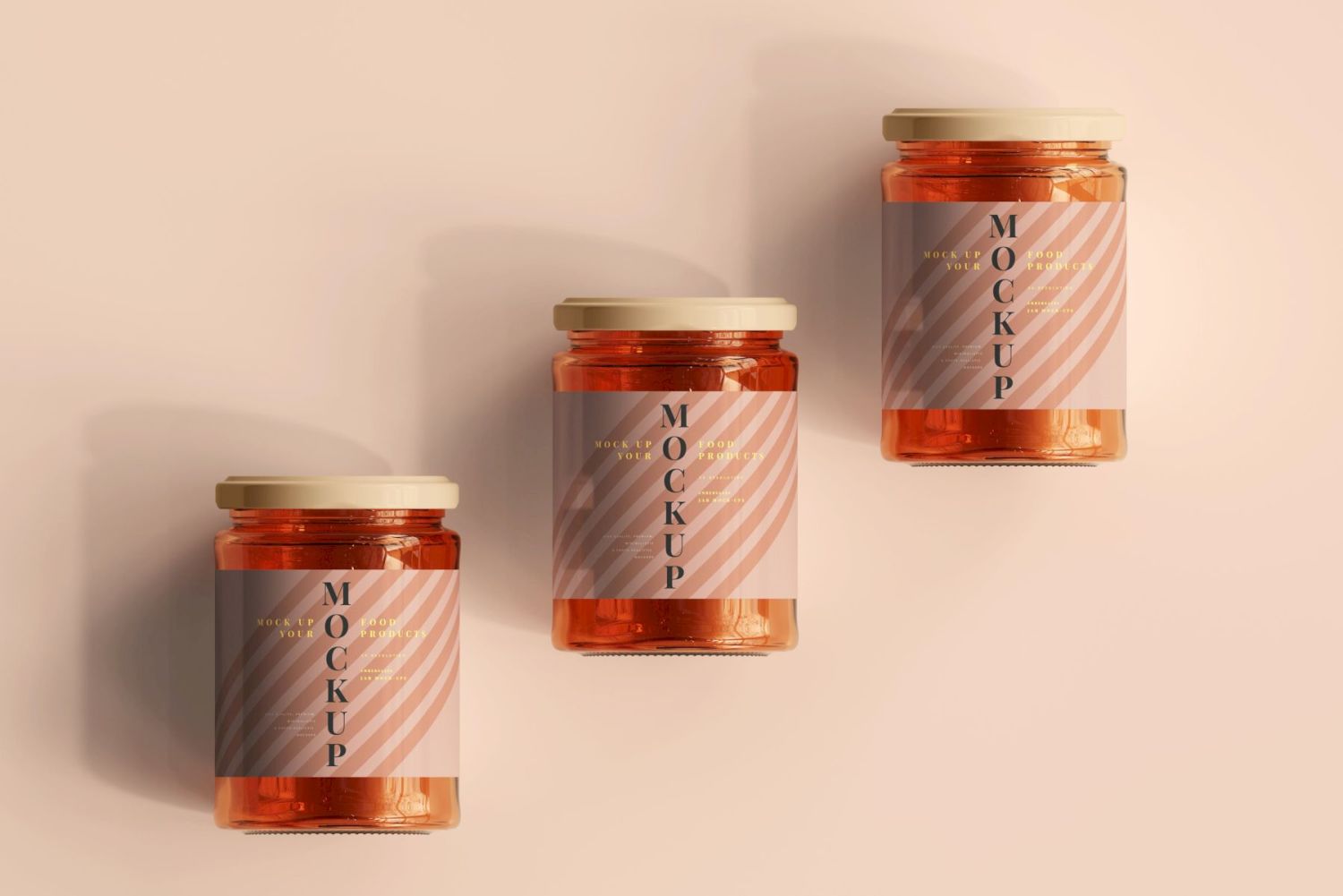 琥珀罐样机集合 Amber Jars Mockup Collection插图91