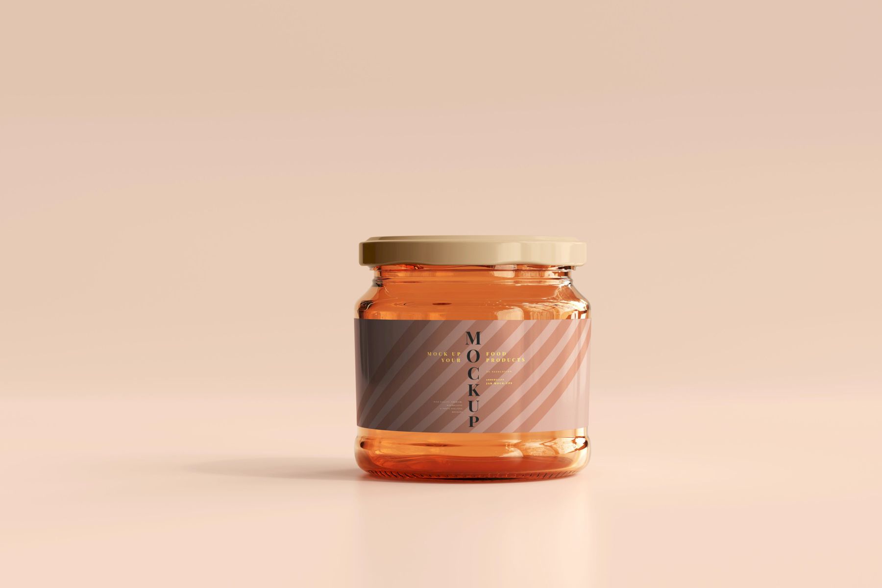 琥珀罐样机集合 Amber Jars Mockup Collection插图93