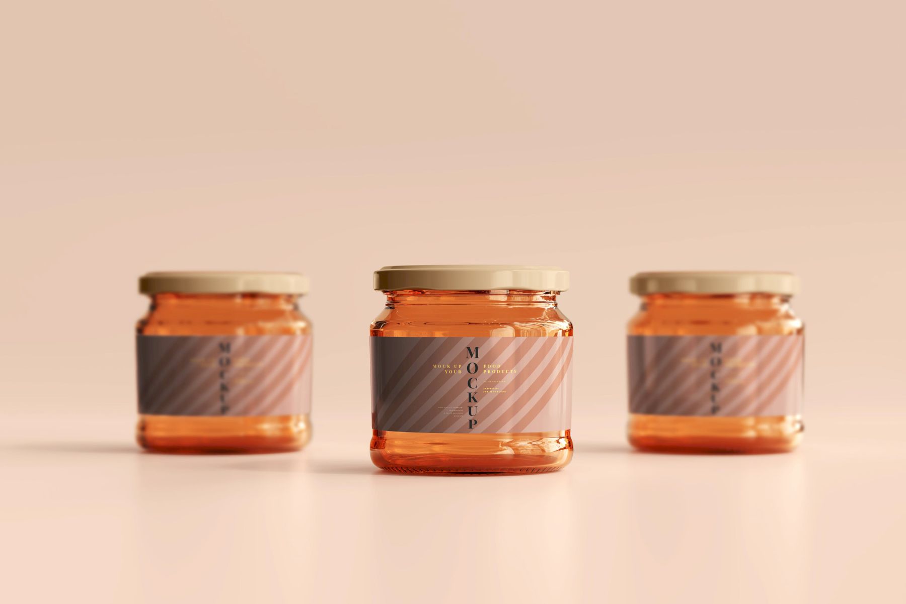 琥珀罐样机集合 Amber Jars Mockup Collection插图104