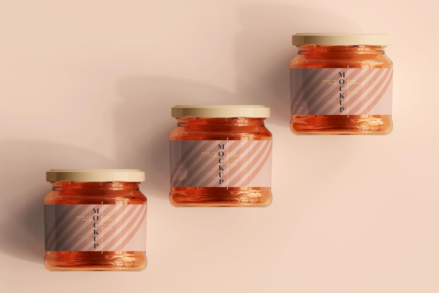 琥珀罐样机集合 Amber Jars Mockup Collection插图111