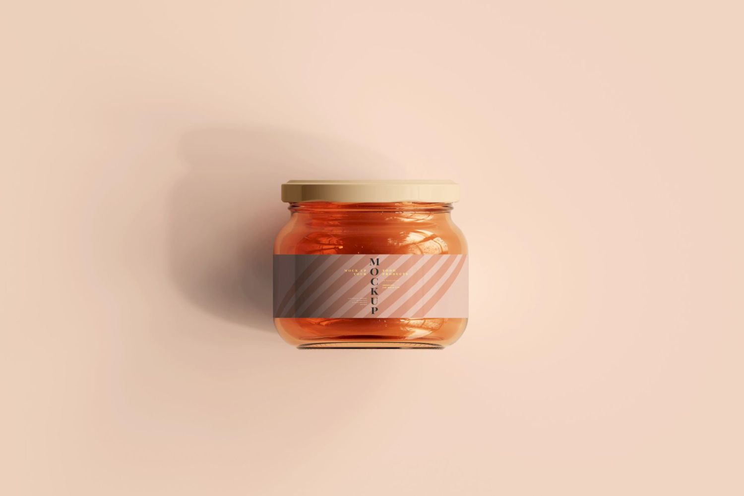 琥珀罐样机集合 Amber Jars Mockup Collection插图125