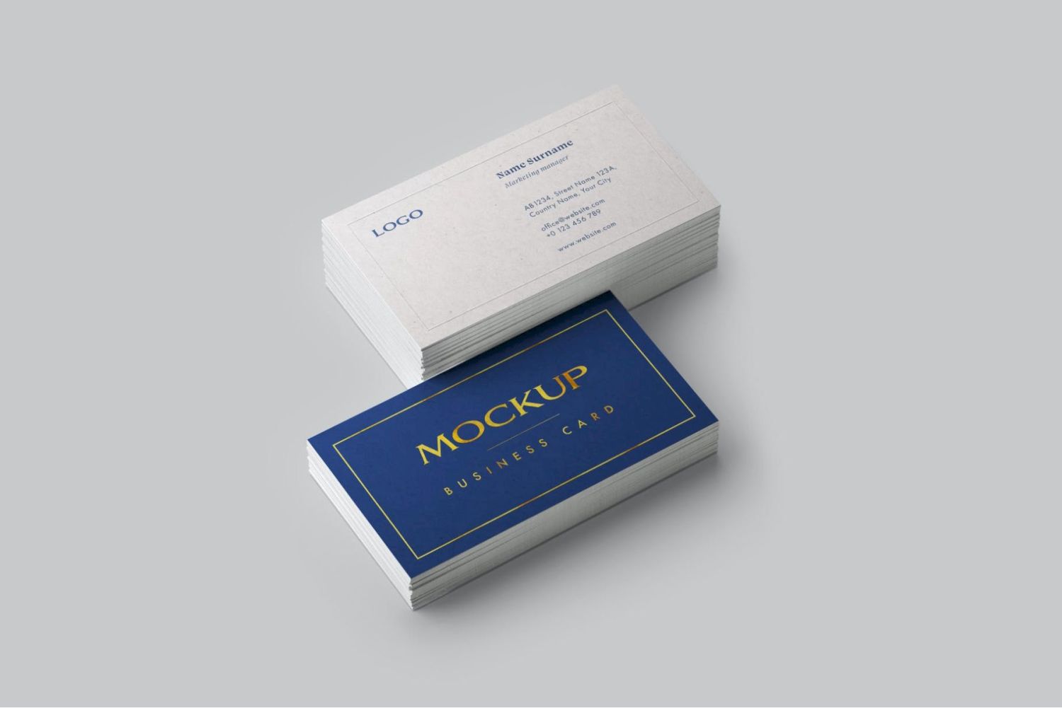 名片样机集 Business Card Mockup Set插图6