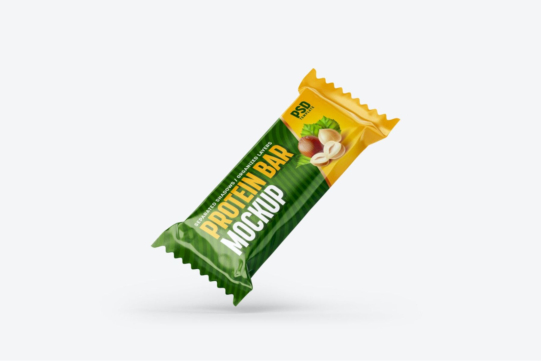 蛋白质棒样机套装 | 小吃 Protein Bar Mockup Set | Snack插图5