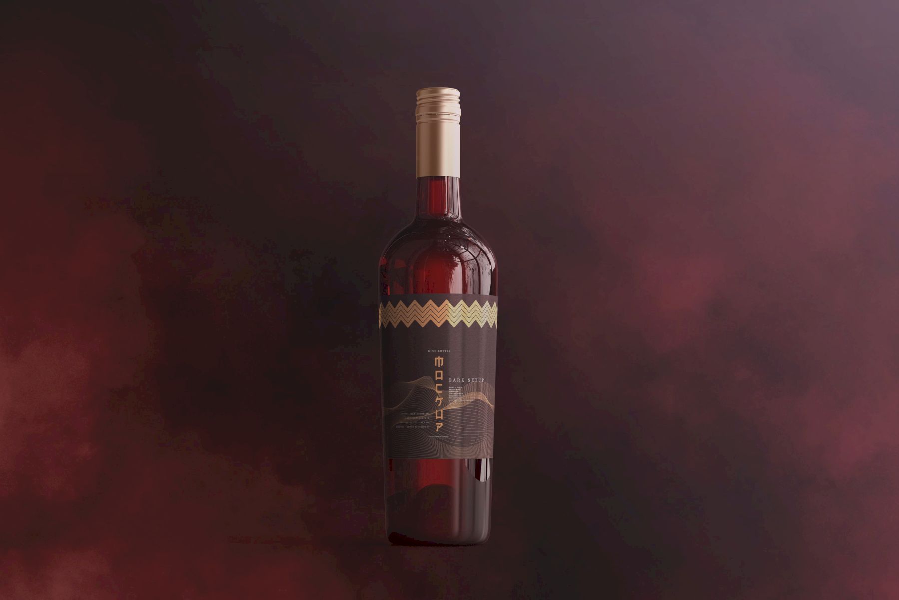 葡萄酒品牌样机系列 Wine Branding Mockup Collection插图3