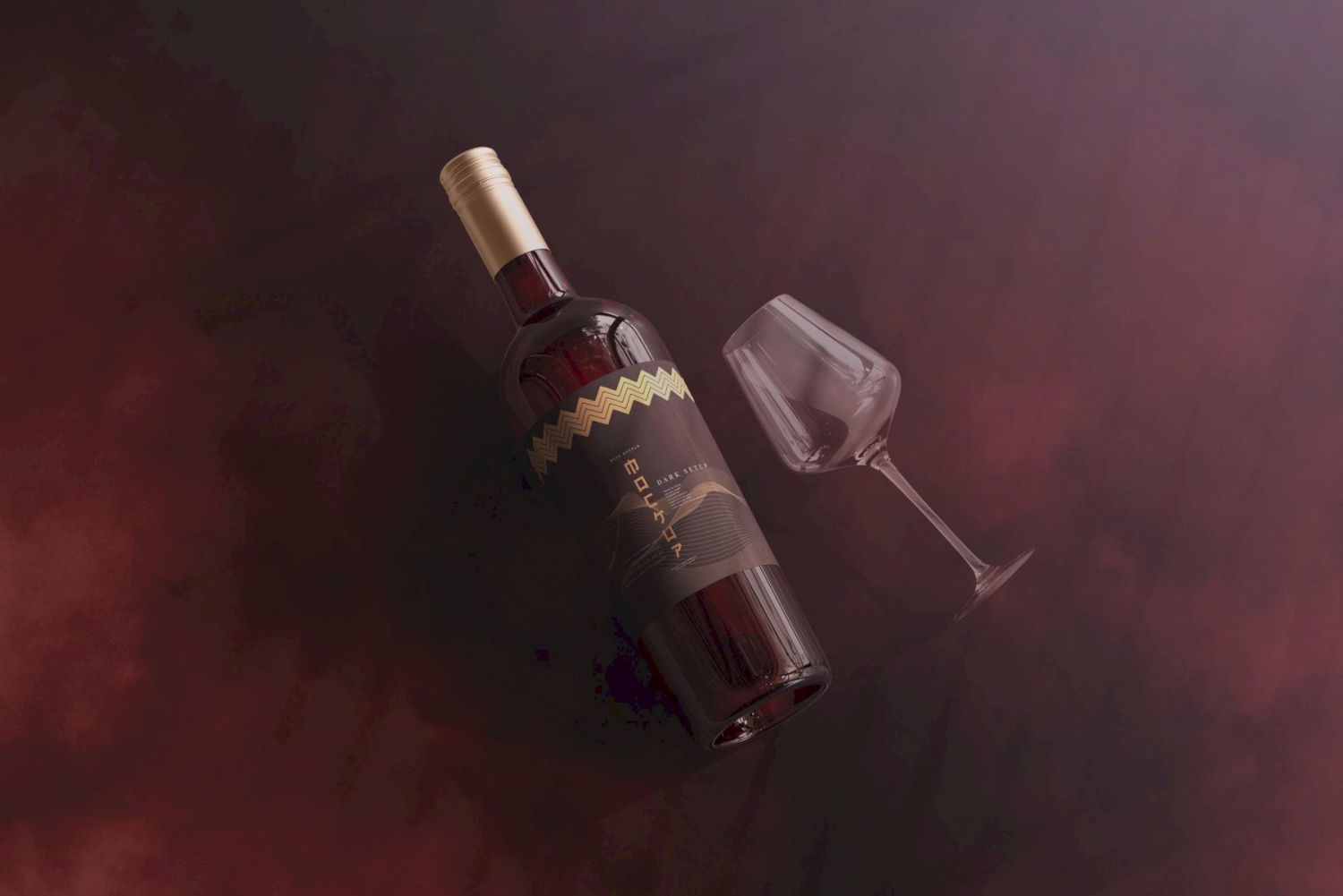 葡萄酒品牌样机系列 Wine Branding Mockup Collection插图4