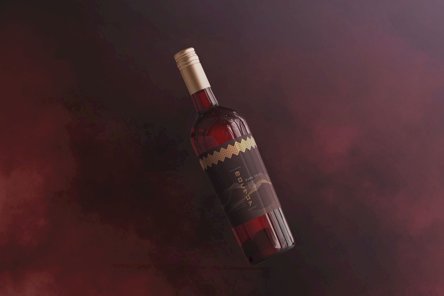 葡萄酒品牌样机系列 Wine Branding Mockup Collection插图7