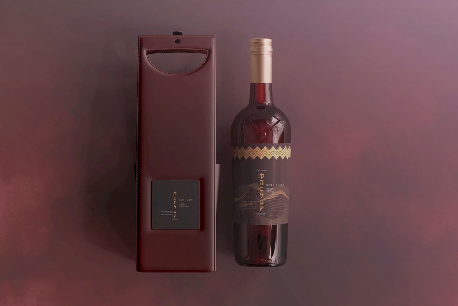 葡萄酒品牌样机系列 Wine Branding Mockup Collection插图15