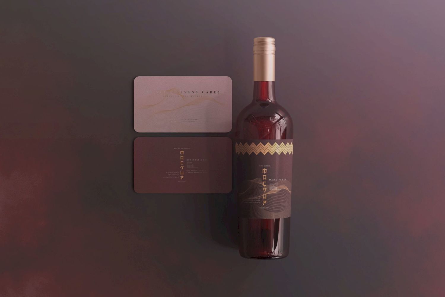 葡萄酒品牌样机系列 Wine Branding Mockup Collection插图28