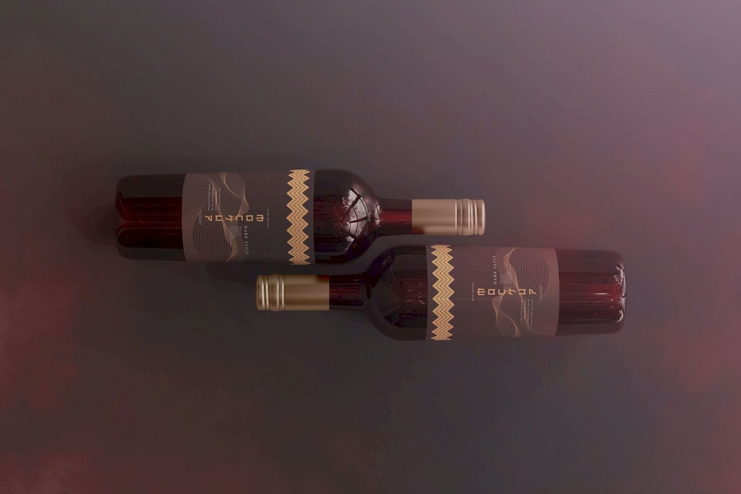 葡萄酒品牌样机系列 Wine Branding Mockup Collection插图31
