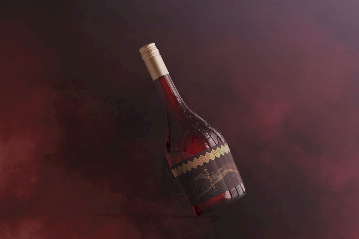 葡萄酒品牌样机系列 Wine Branding Mockup Collection插图34