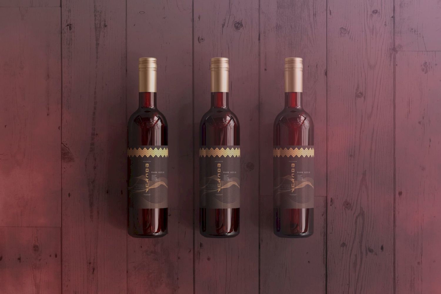 葡萄酒品牌样机系列 Wine Branding Mockup Collection插图72