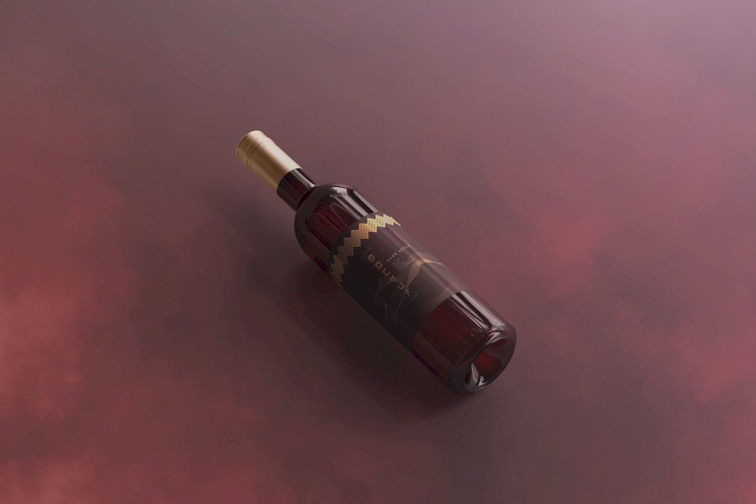 葡萄酒品牌样机系列 Wine Branding Mockup Collection插图71