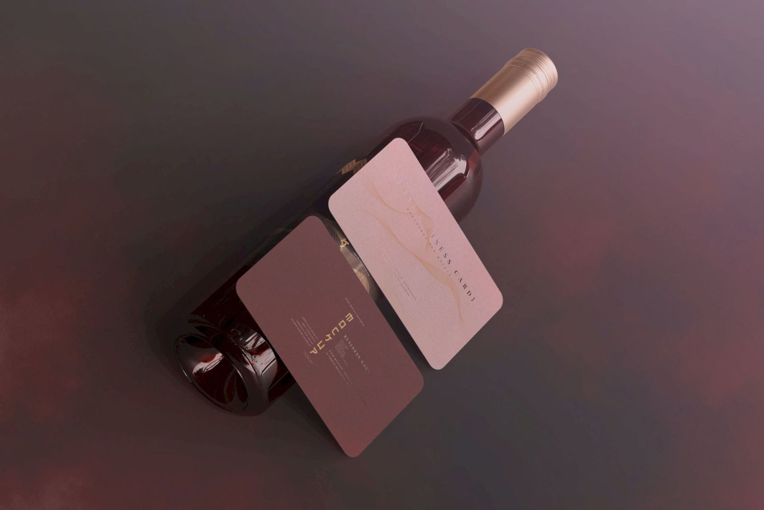 葡萄酒品牌样机系列 Wine Branding Mockup Collection插图85