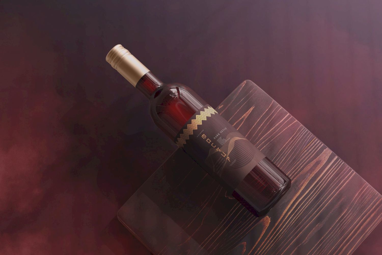 葡萄酒品牌样机系列 Wine Branding Mockup Collection插图92