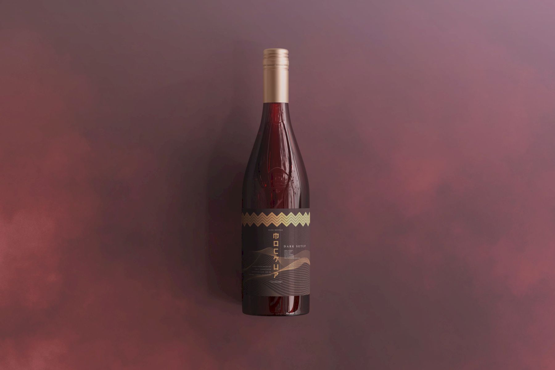 葡萄酒品牌样机系列 Wine Branding Mockup Collection插图100