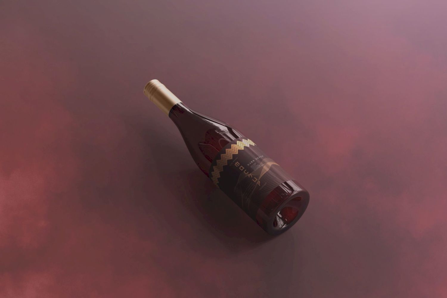 葡萄酒品牌样机系列 Wine Branding Mockup Collection插图101