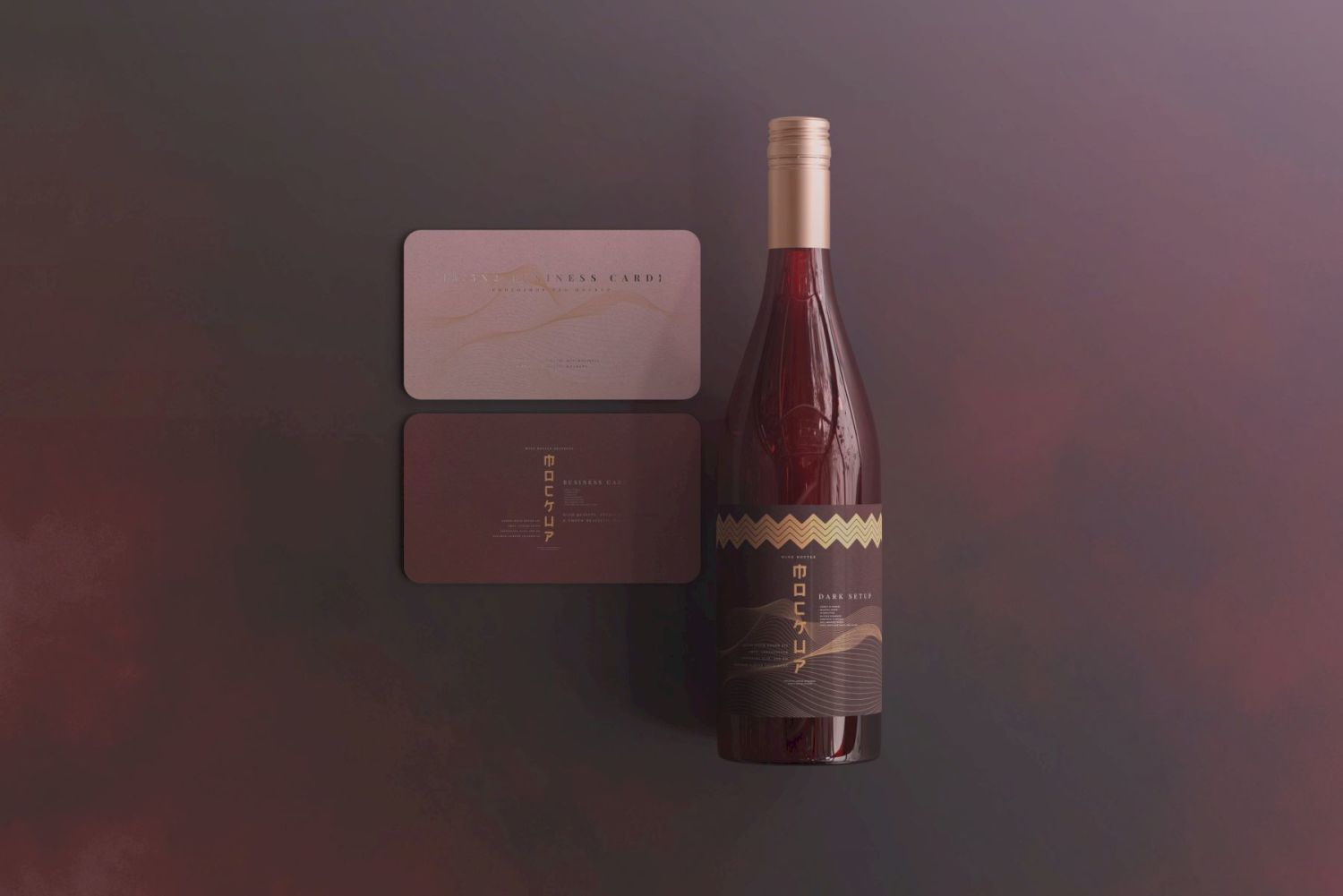 葡萄酒品牌样机系列 Wine Branding Mockup Collection插图118