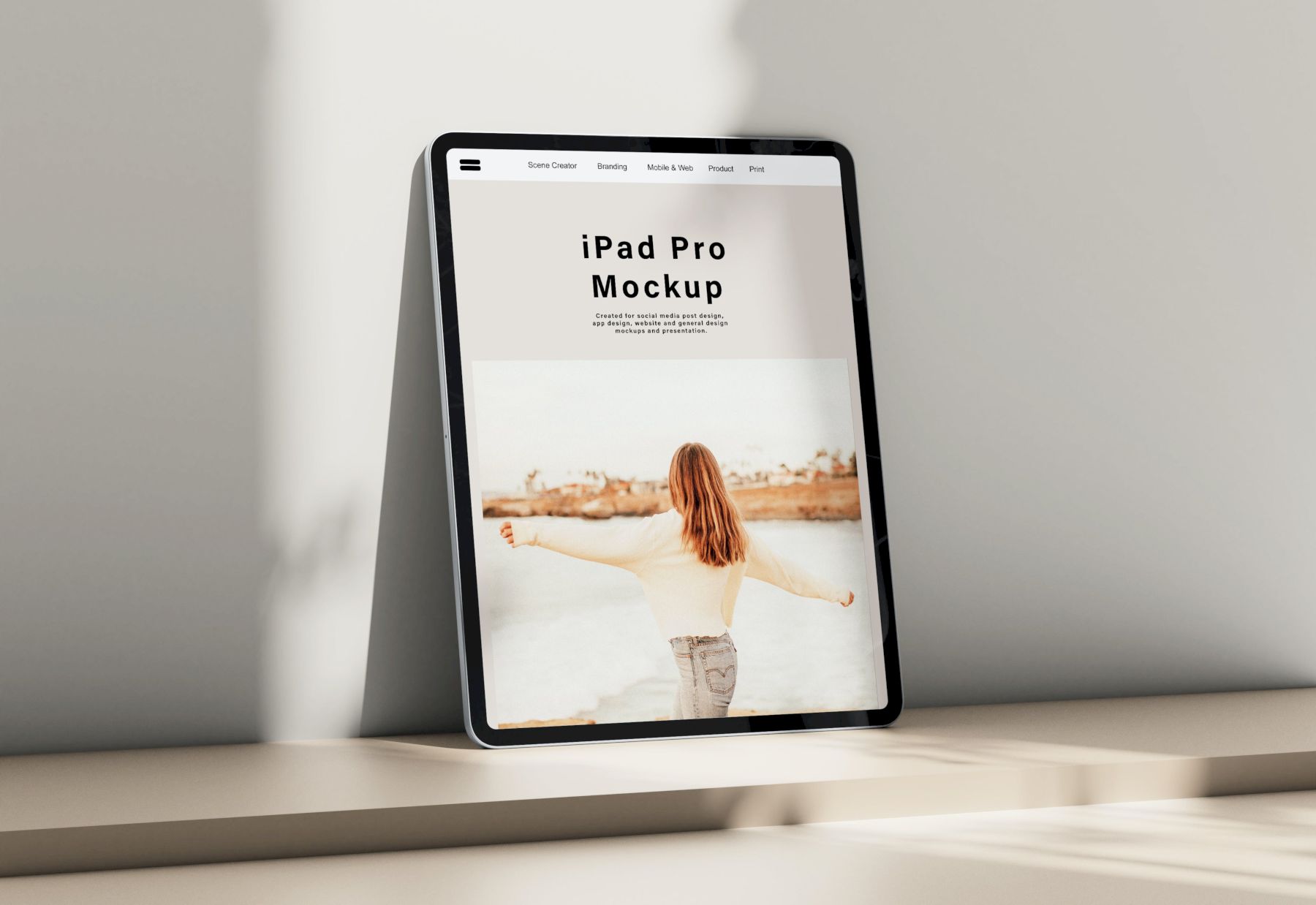 M1 iPad Pro 样机 M1 iPad Pro Mockup插图7